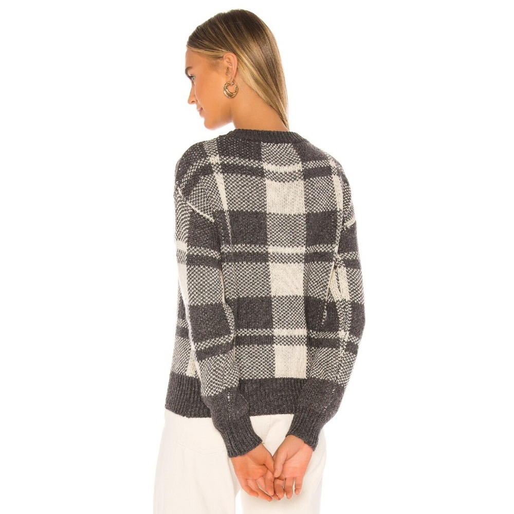 Heartloom Avery Pullover Sweater Crew Neck Wool Angora Blend Oatmeal Gray XL - Picture 2 of 7